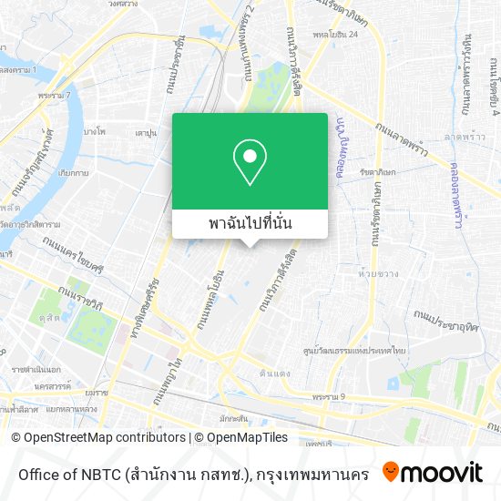 Office of NBTC (สำนักงาน กสทช.) แผนที่