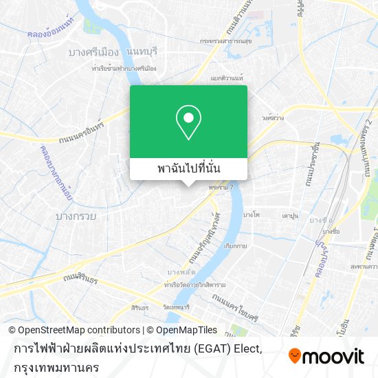 การไฟฟ้าฝ่ายผลิตแห่งประเทศไทย (EGAT) Elect แผนที่