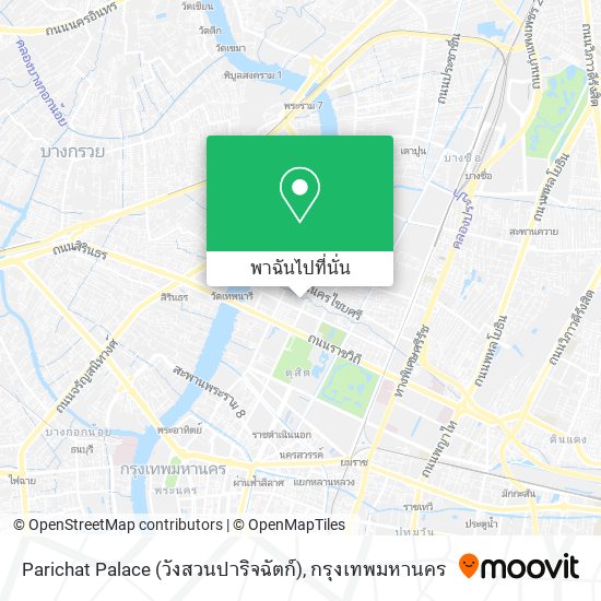 Parichat Palace (วังสวนปาริจฉัตก์) แผนที่