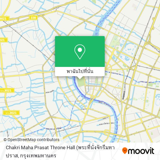 Chakri Maha Prasat Throne Hall แผนที่