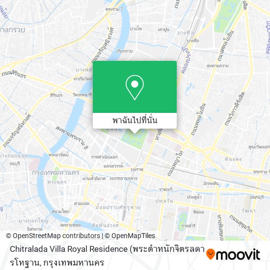 Chitralada Villa Royal Residence แผนที่