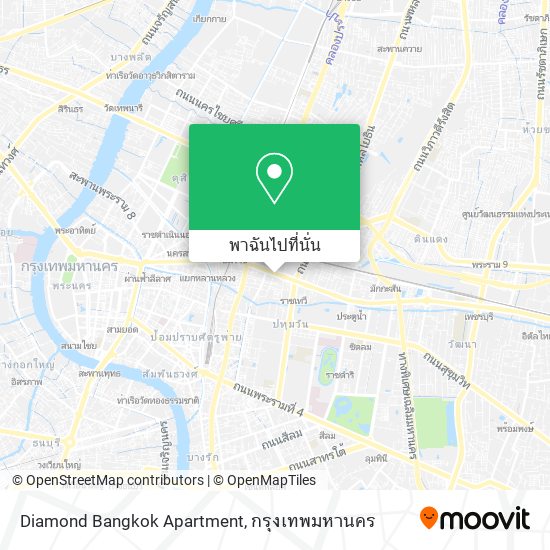Diamond Bangkok Apartment แผนที่