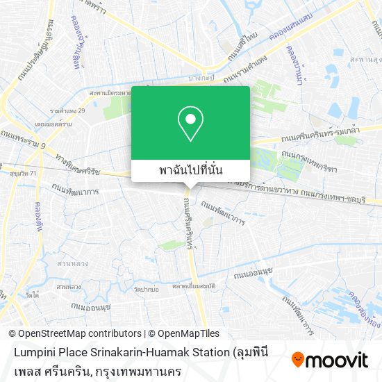 Lumpini Place Srinakarin-Huamak Station แผนที่