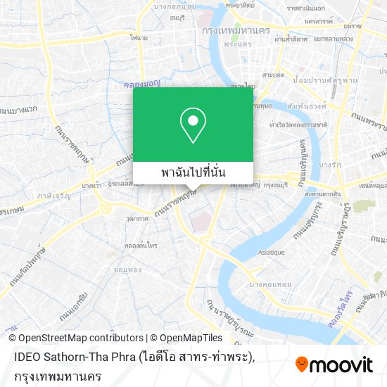 IDEO Sathorn-Tha Phra (ไอดีโอ สาทร-ท่าพระ) แผนที่