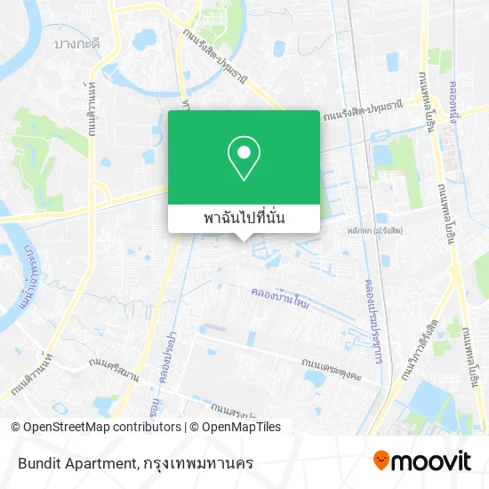 Bundit Apartment แผนที่