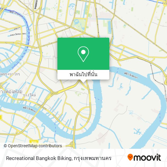 Recreational Bangkok Biking แผนที่