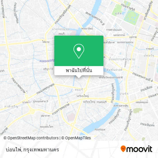 บ่อนไพ่ แผนที่