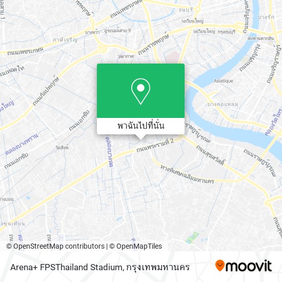 Arena+ FPSThailand Stadium แผนที่