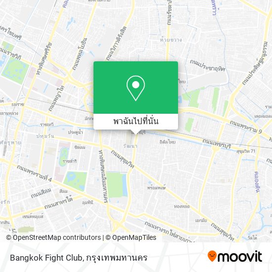 Bangkok Fight Club แผนที่