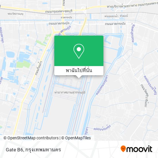 Gate B6 แผนที่