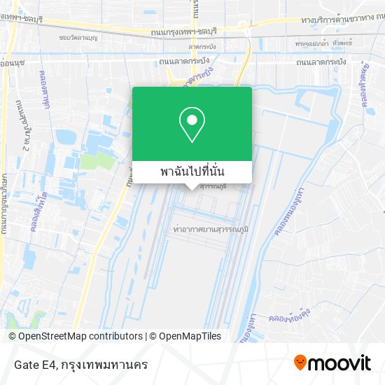 Gate E4 แผนที่