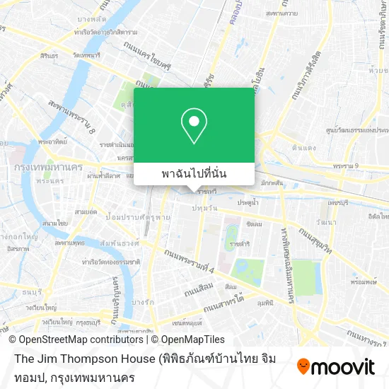 The Jim Thompson House แผนที่