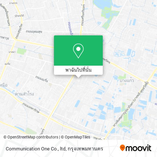 Communication One Co., ltd แผนที่