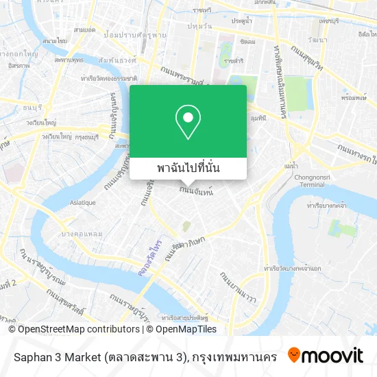 Saphan 3 Market (ตลาดสะพาน 3) แผนที่