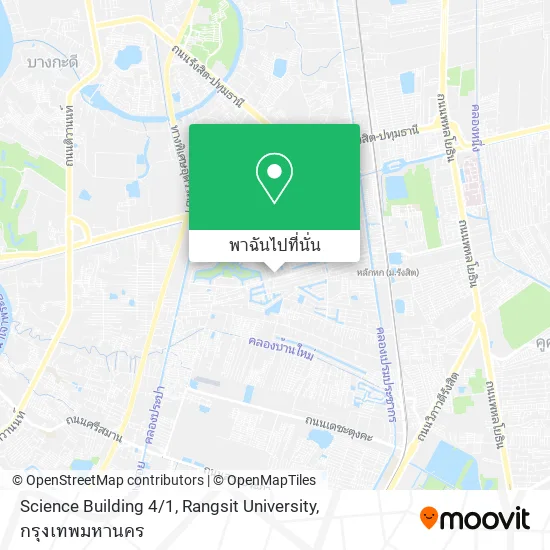 Science Building 4 / 1, Rangsit University แผนที่