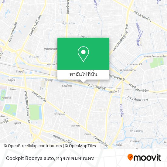 Cockpit Boonya auto แผนที่