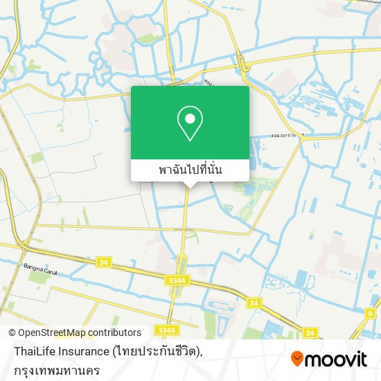 ThaiLife Insurance (ไทยประกันชีวิต) แผนที่