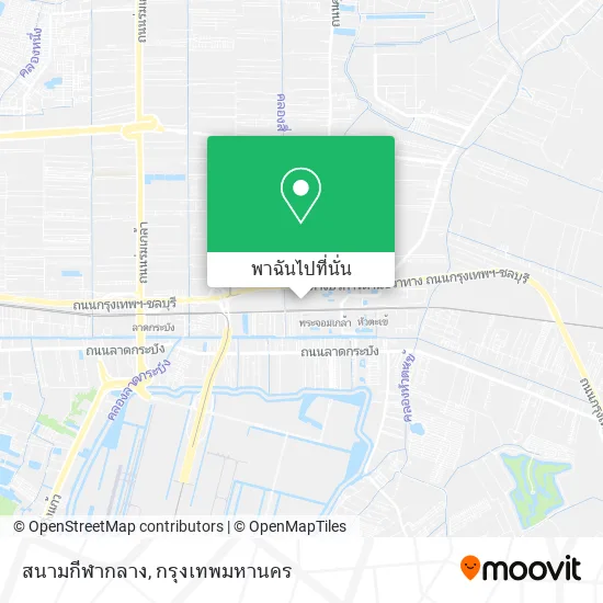 สนามกีฬากลาง แผนที่