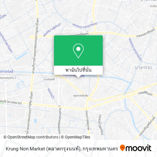 Krung Non Market (ตลาดกรุงนนท์) แผนที่