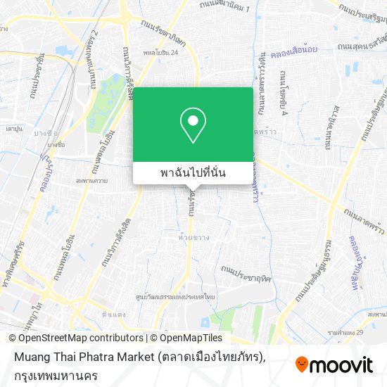 Muang Thai Phatra Market (ตลาดเมืองไทยภัทร) แผนที่