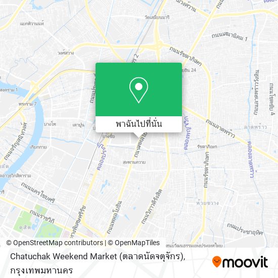 Chatuchak Weekend Market (ตลาดนัดจตุจักร) แผนที่