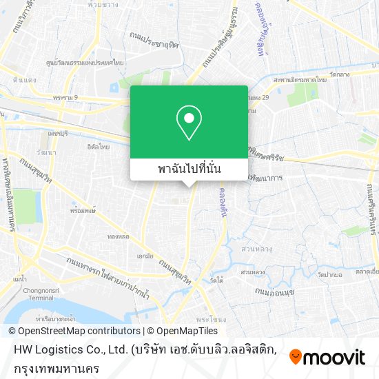 HW Logistics Co., Ltd. แผนที่