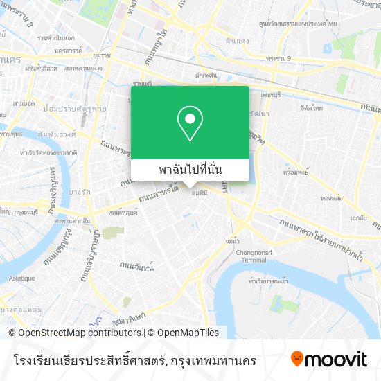 โรงเรียนเธียรประสิทธิ์ศาสตร์ แผนที่