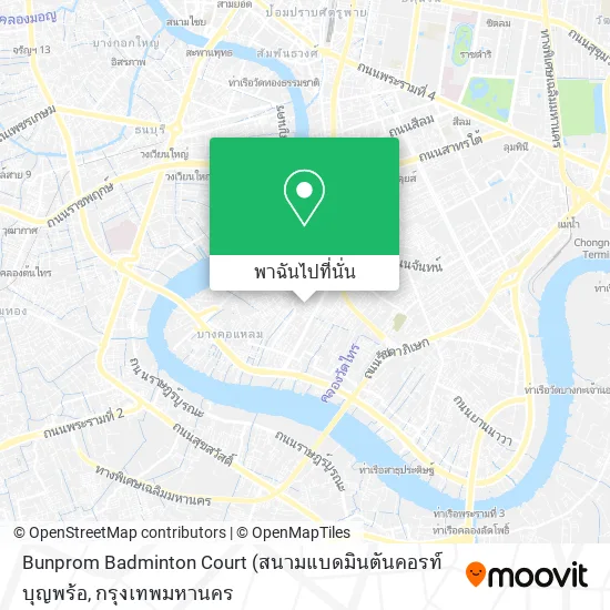 Bunprom Badminton Court แผนที่