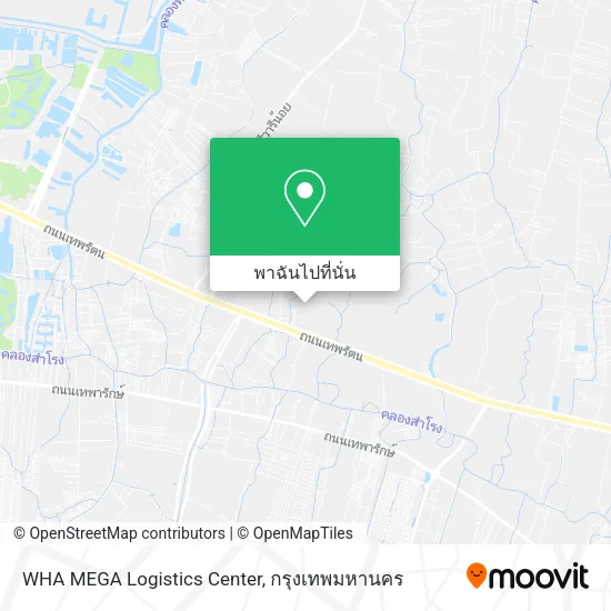 WHA MEGA Logistics Center แผนที่