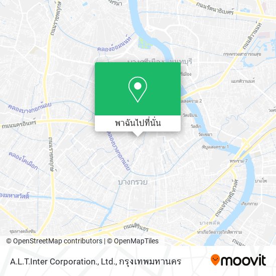 A.L.T.Inter Corporation., Ltd. แผนที่