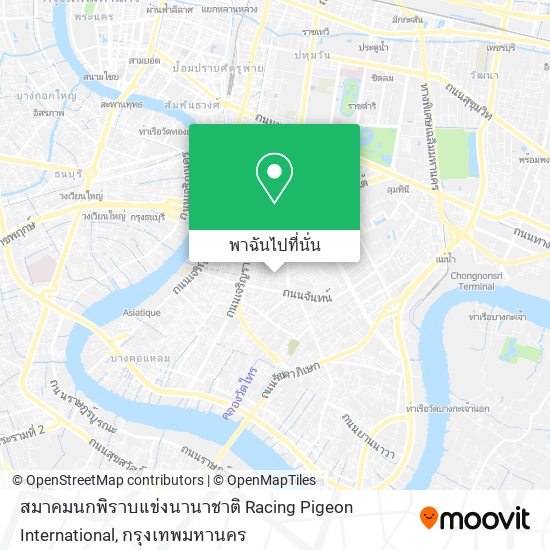 สมาคมนกพิราบแข่งนานาชาติ Racing Pigeon International แผนที่