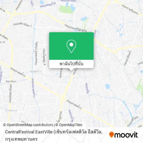 CentralFestival EastVille แผนที่