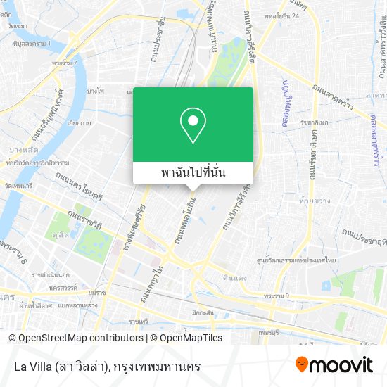 La Villa (ลา วิลล่า) แผนที่