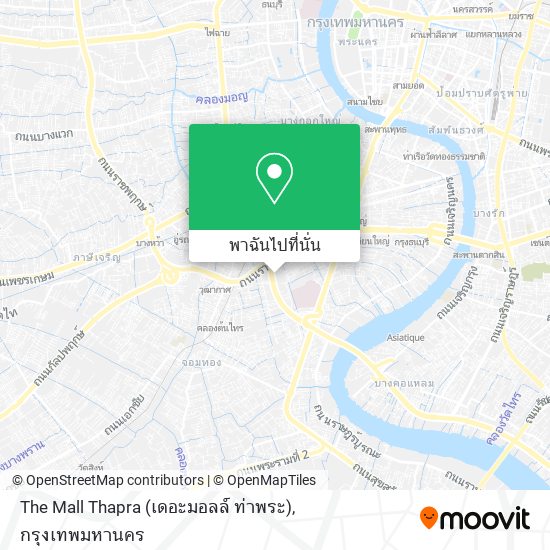 The Mall Thapra (เดอะมอลล์ ท่าพระ) แผนที่