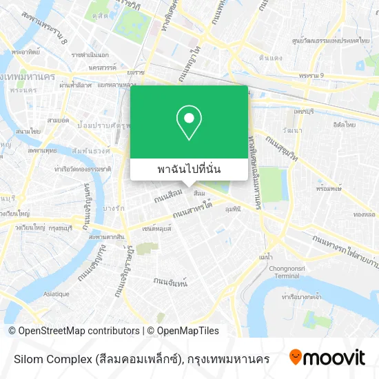 Silom Complex (สีลมคอมเพล็กซ์) แผนที่