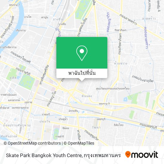 Skate Park Bangkok Youth Centre แผนที่