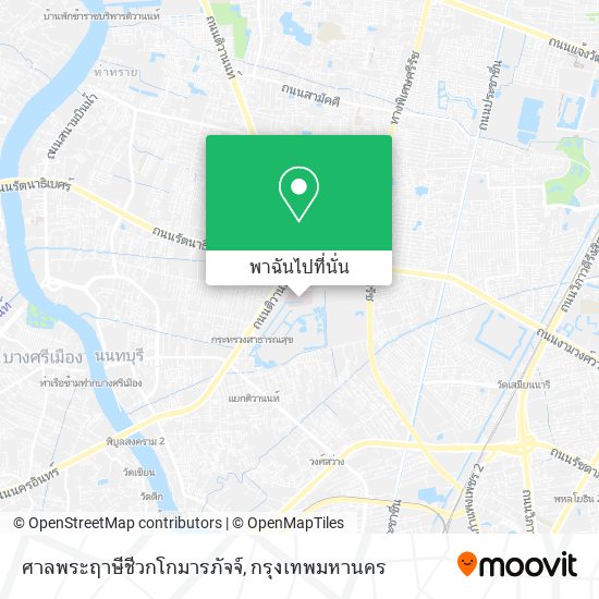 ศาลพระฤาษีชีวกโกมารภัจจ์ แผนที่
