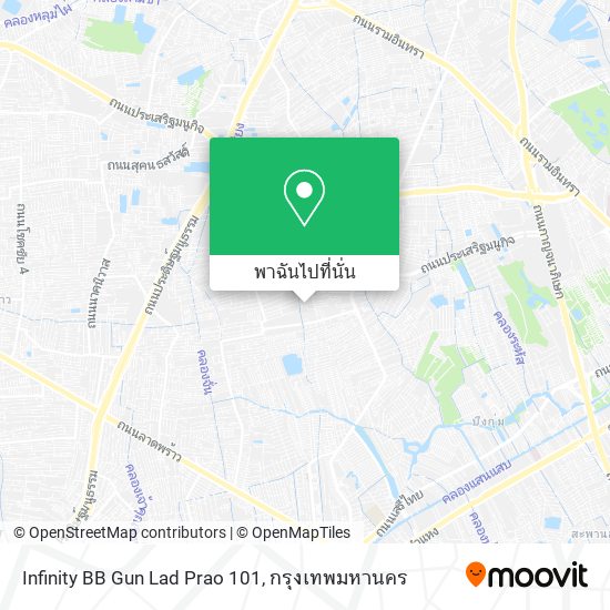Infinity BB Gun Lad Prao 101 แผนที่