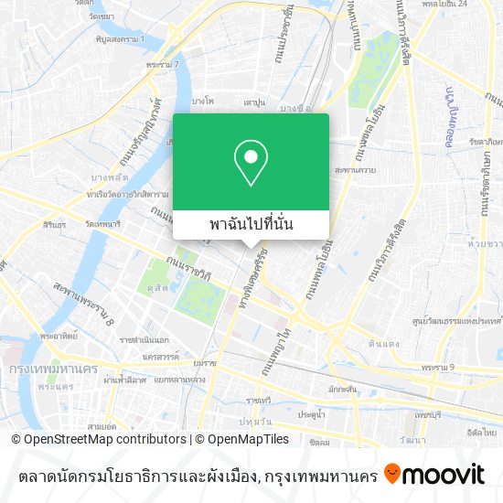 ตลาดนัดกรมโยธาธิการและผังเมือง แผนที่