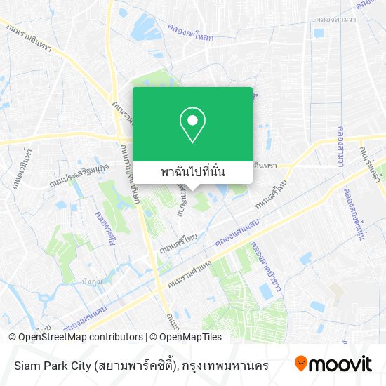 Siam Park City (สยามพาร์คซิตี้) แผนที่