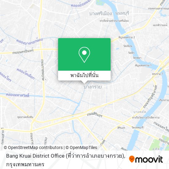 Bang Kruai District Office (ที่ว่าการอำเภอบางกรวย) แผนที่