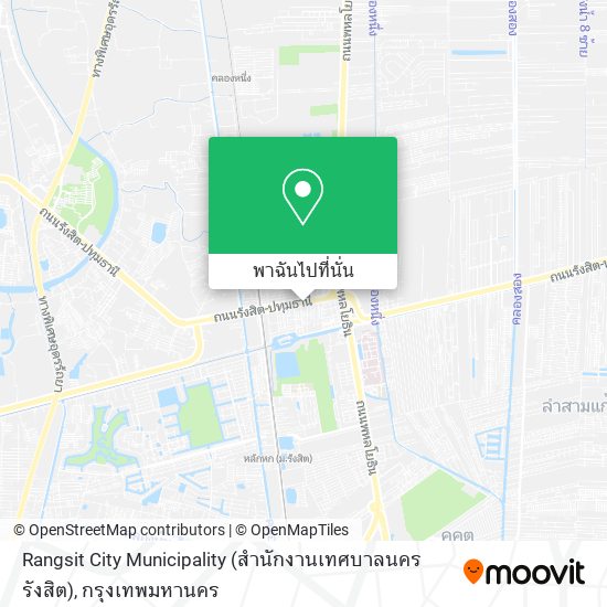 Rangsit City Municipality (สำนักงานเทศบาลนครรังสิต) แผนที่