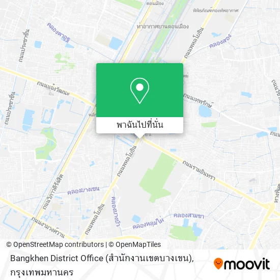 Bangkhen District Office (สำนักงานเขตบางเขน) แผนที่