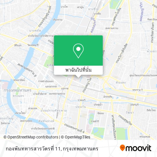 กองพันทหารสารวัตรที่ 11 แผนที่