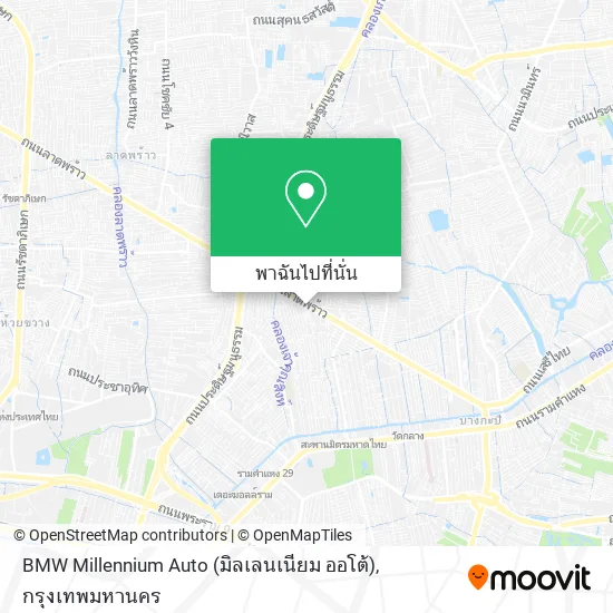 BMW Millennium Auto (มิลเลนเนียม ออโต้) แผนที่