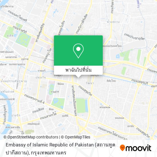 Embassy of Islamic Republic of Pakistan (สถานทูตปากีสถาน) แผนที่