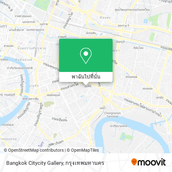 Bangkok Citycity Gallery แผนที่