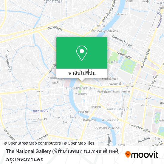 The National Gallery แผนที่