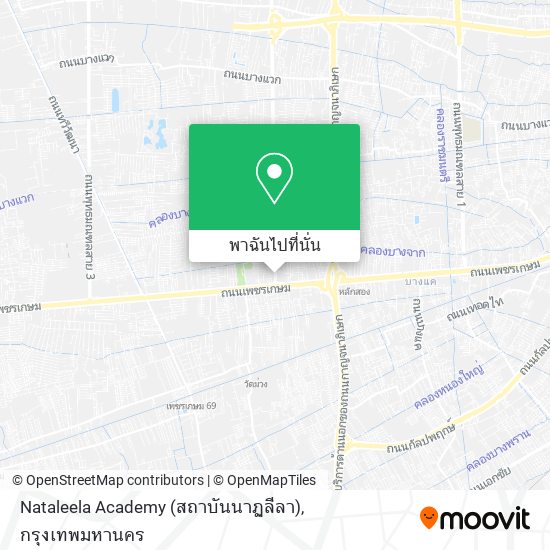 Nataleela Academy (สถาบันนาฏลีลา) แผนที่