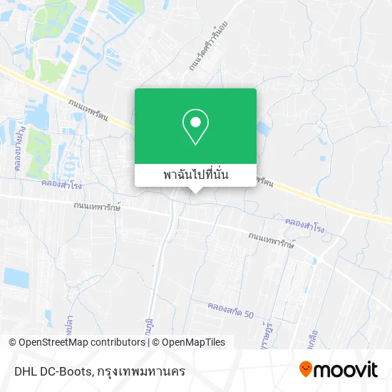 DHL DC-Boots แผนที่